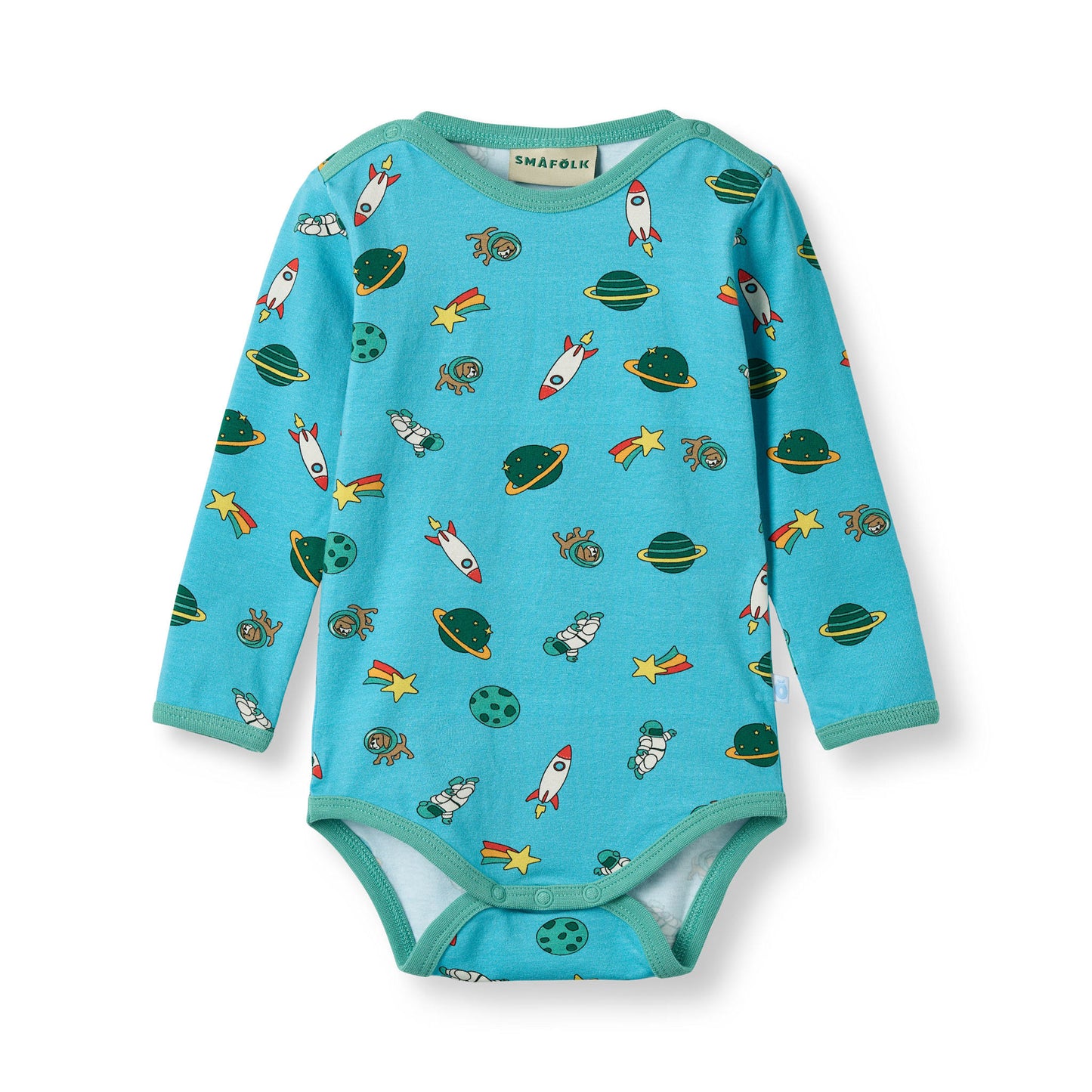 Elstar Langärmliger Baby Body mit dem Universum