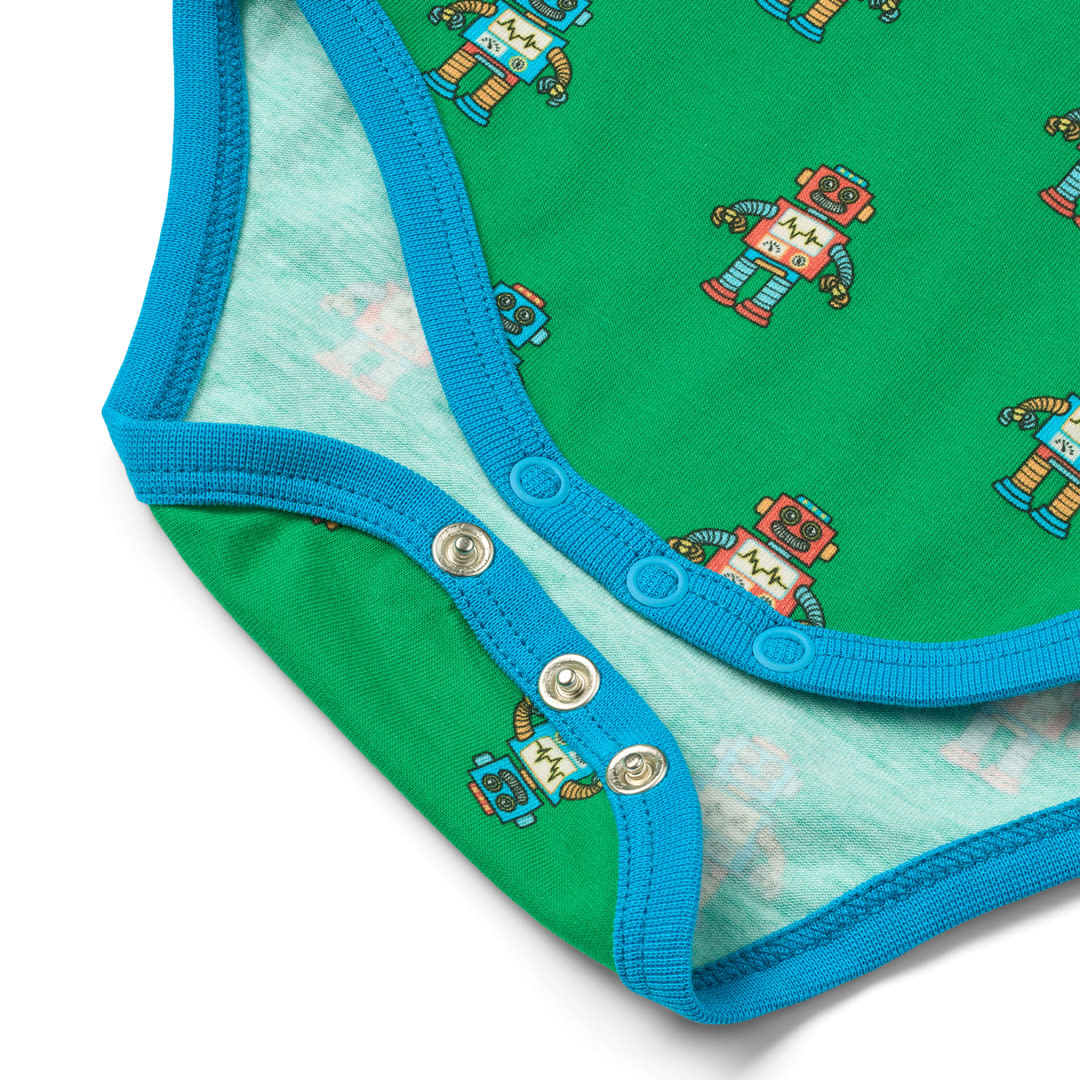 Elstar Langärmliger Baby Body mit Robotern
