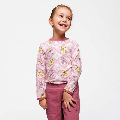 Elstar Langarmshirt mit Teddybären