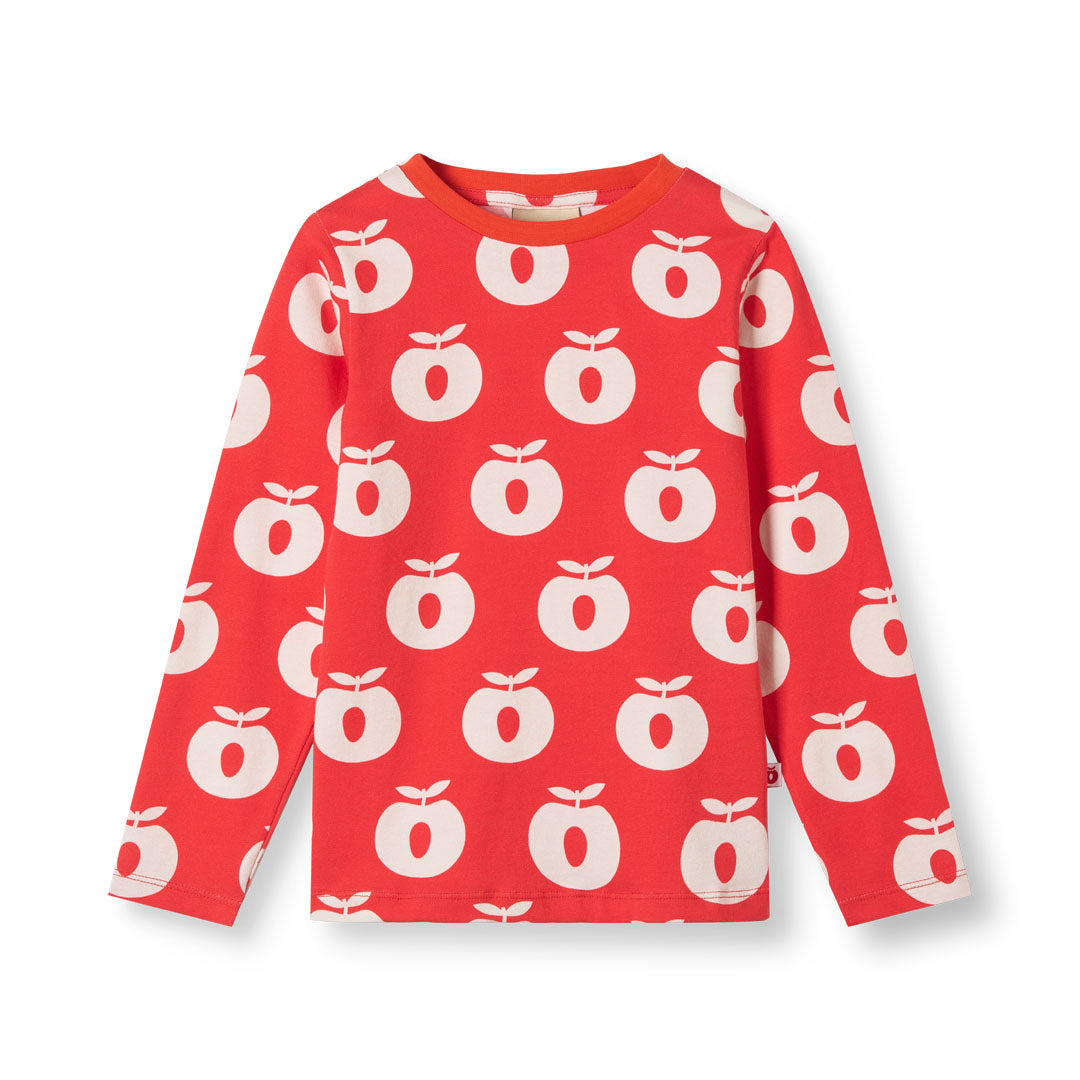 Gala Langarmshirt mit Äpfeln