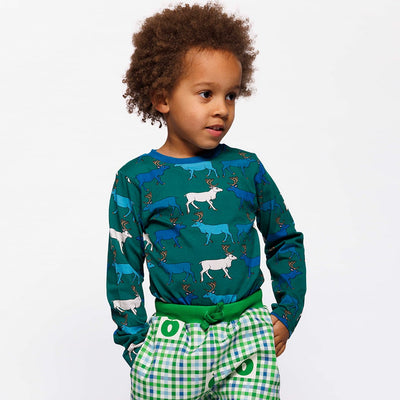 Gala Langarmshirt mit Rentier