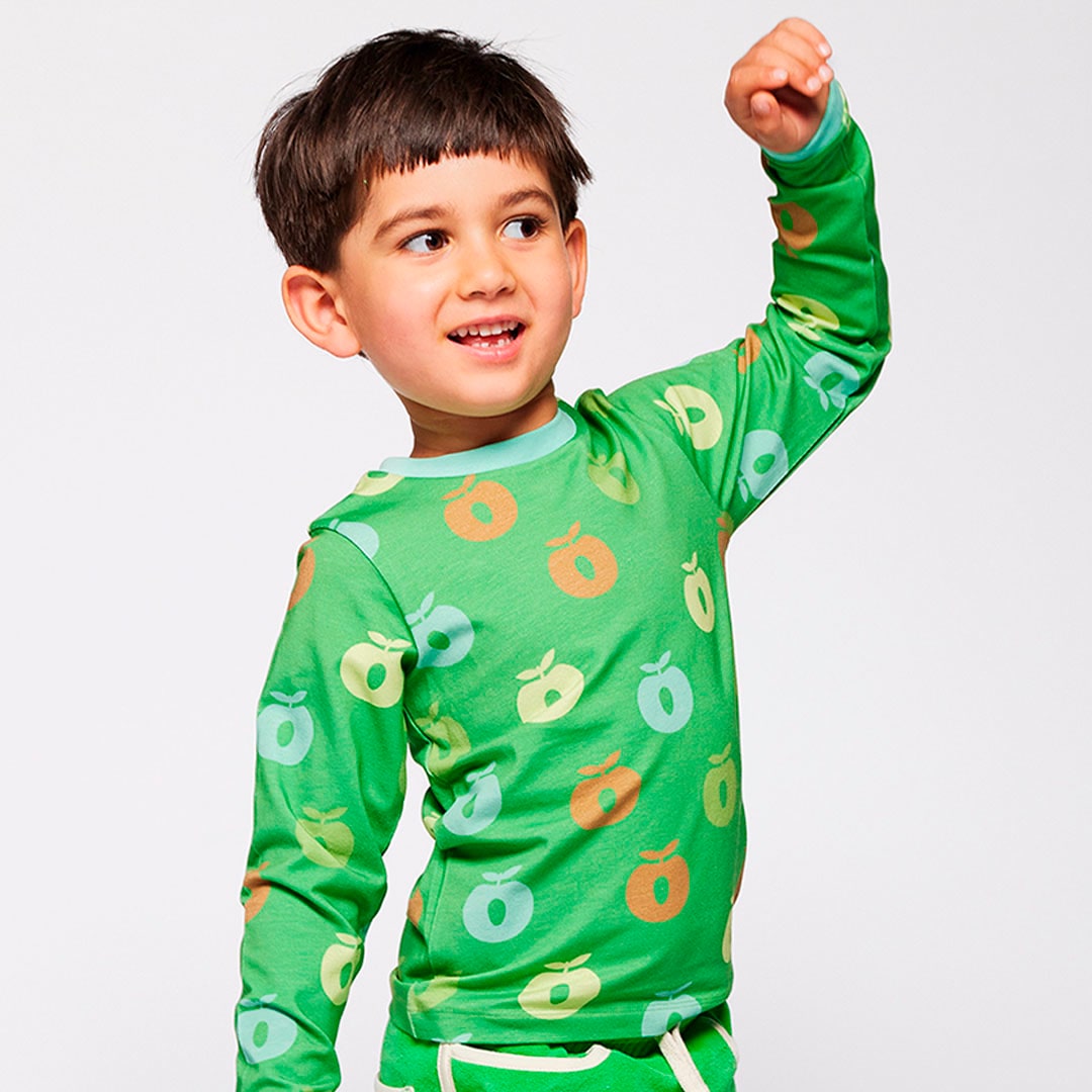 Elstar Langarmshirt mit Äpfeln