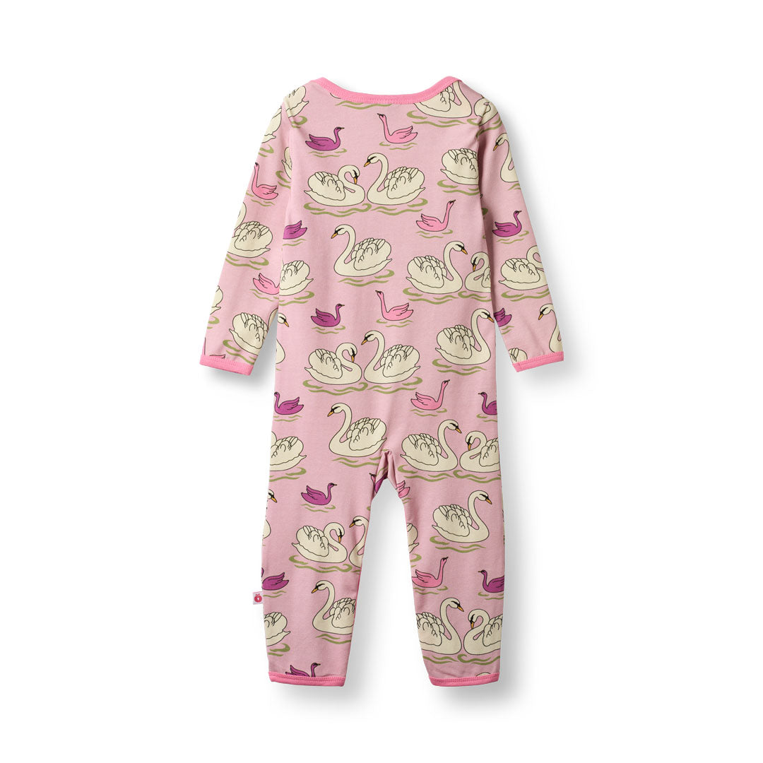 Ulm Langärmliger Strampler mit Schwänen