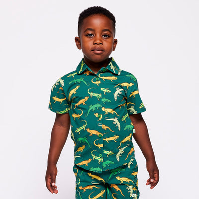 Itasca Hemd mit Eidechsen