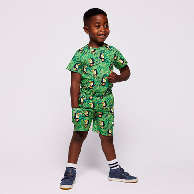 Vogt Shorts mit Tukanen