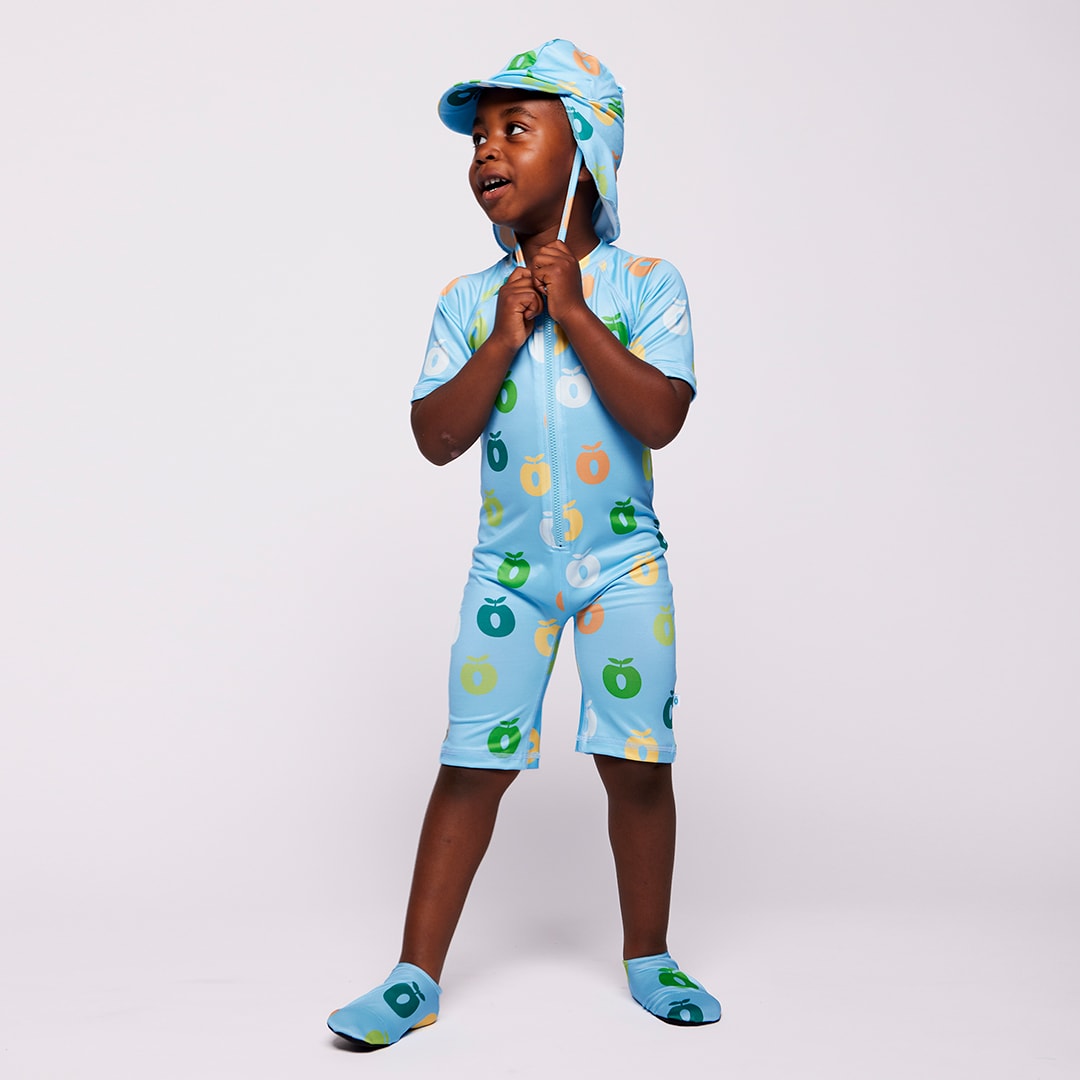 UV50-Sonnenhut mit Äpfeln