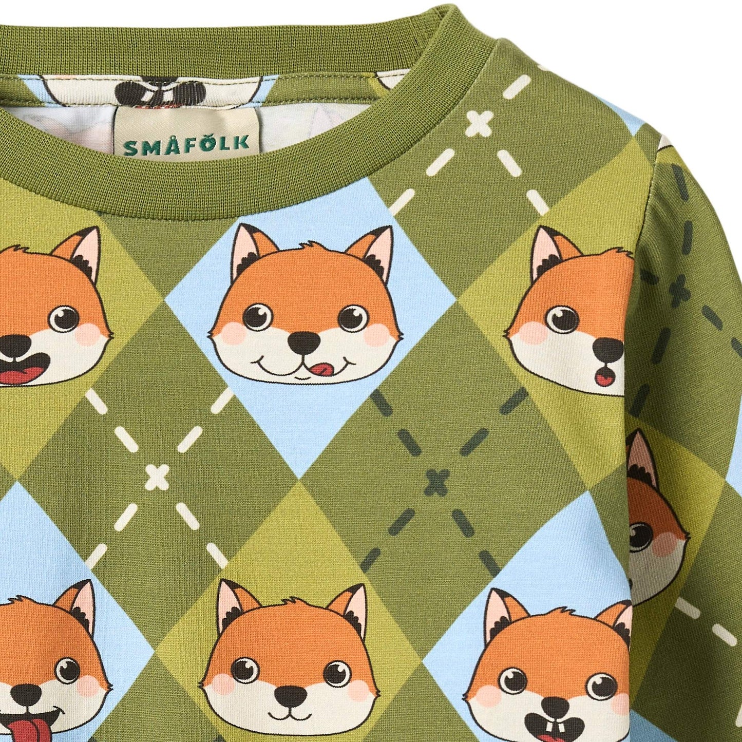 Gala Langarmshirt mit Füchsen