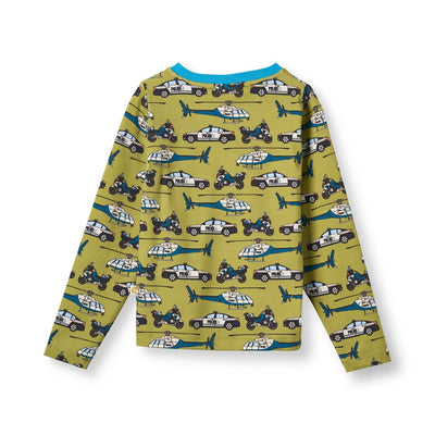 Gala Langarmshirt mit Polizei