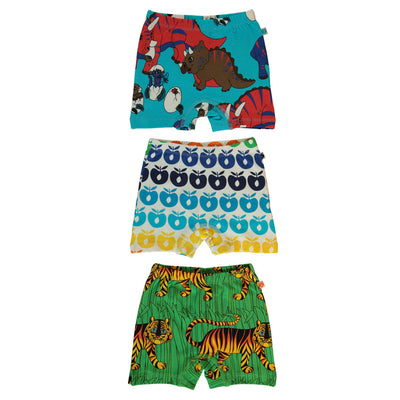 3er-Pack Boxershorts mit verschiedenen Aufdrucken