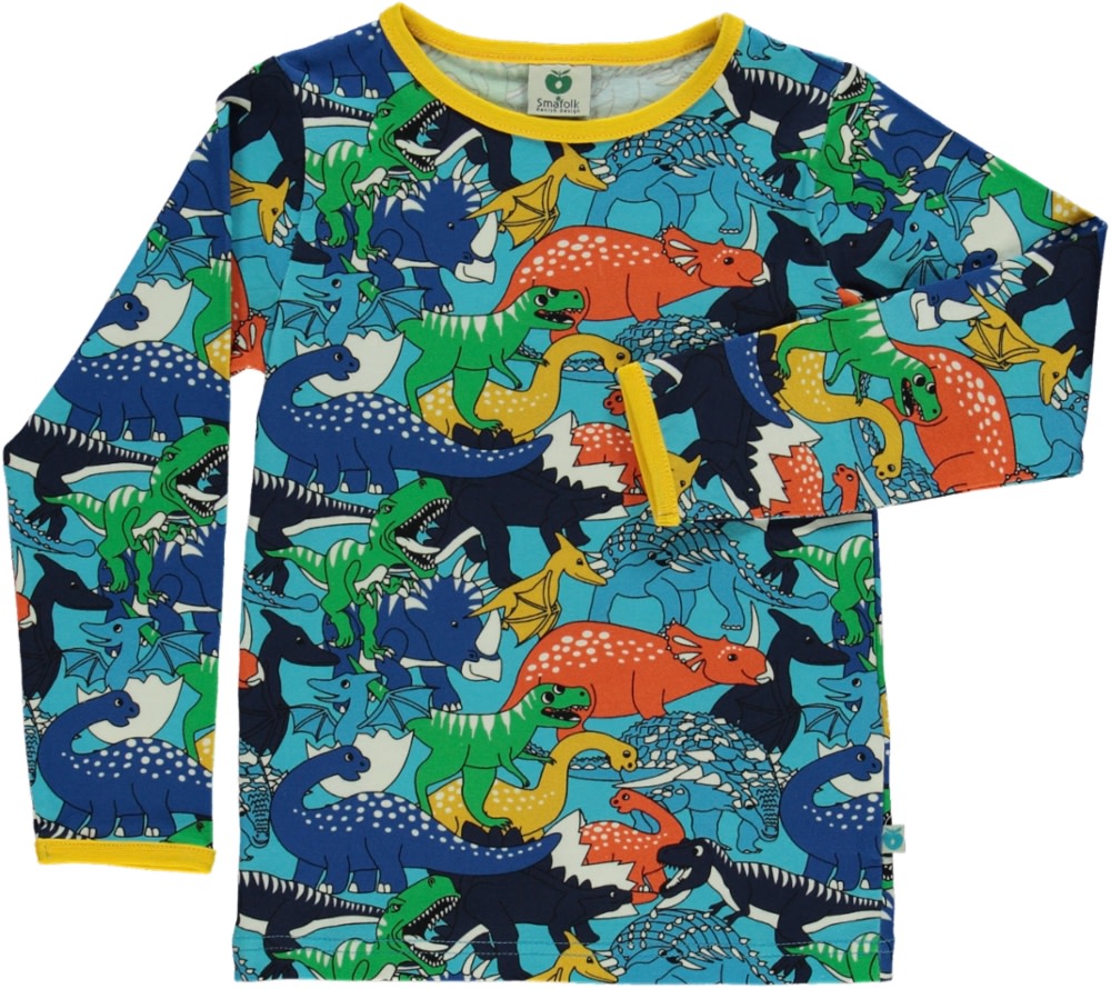 Langarmshirt mit Dinosauriern