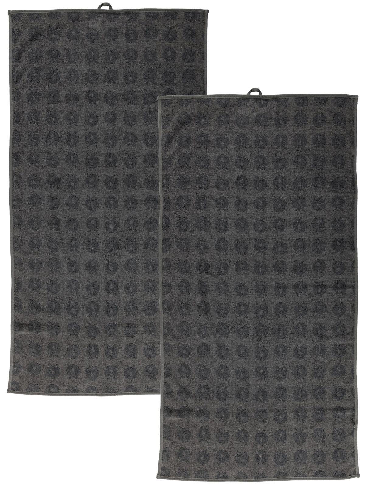 2er-Pack Handtuch 70x140 mit Äpfeln
