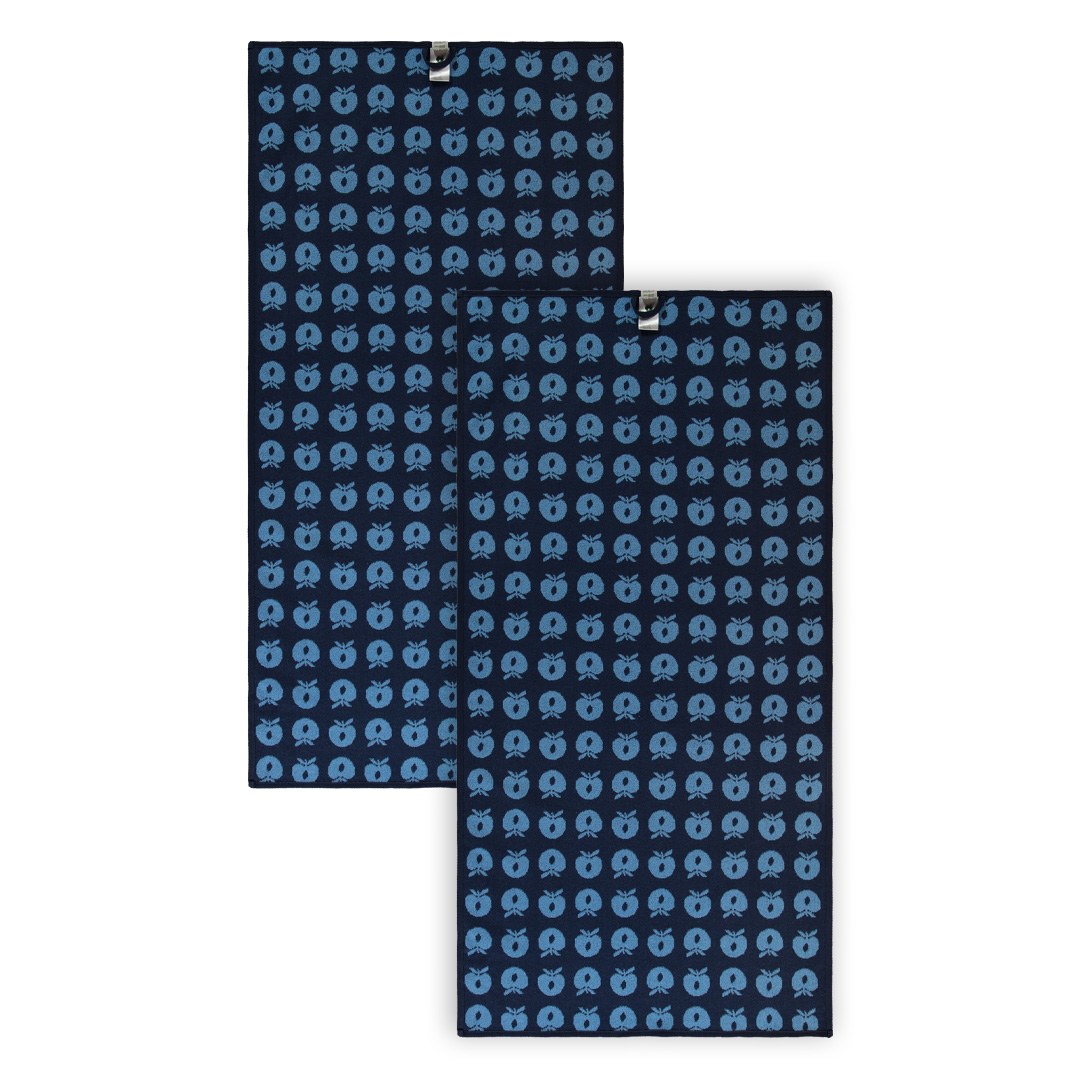 2er-Pack Handtuch 70x140 mit Äpfeln