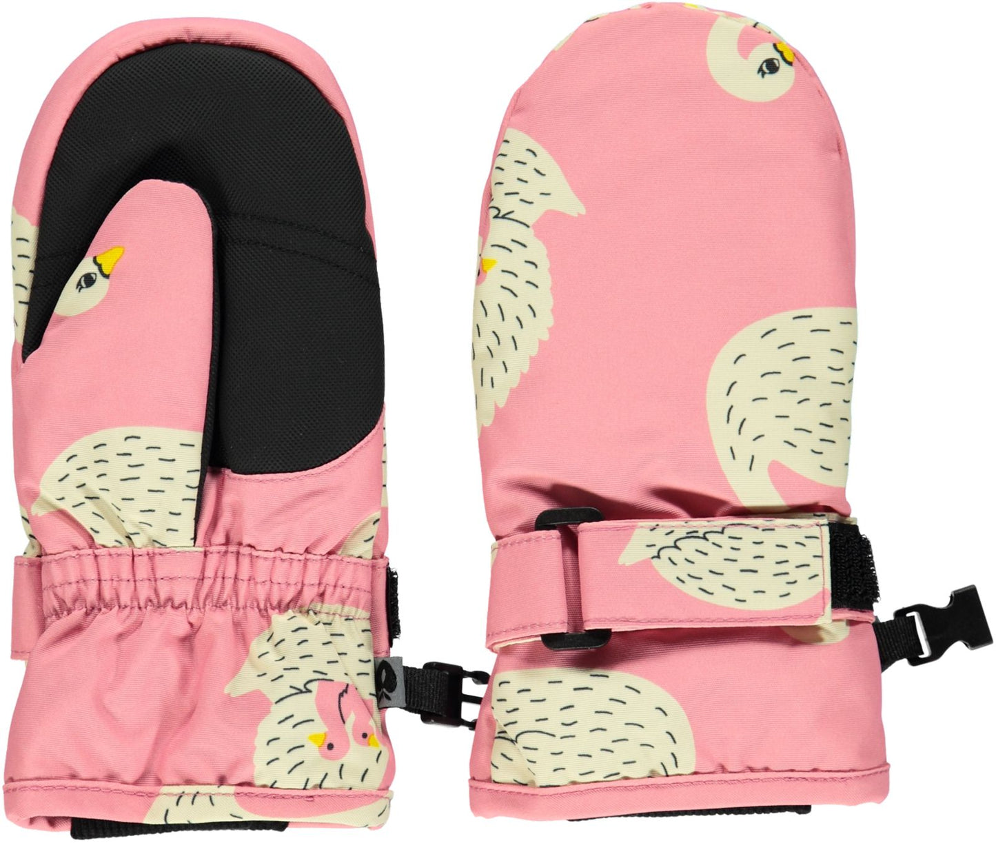 Handschuhe mit Schwäne