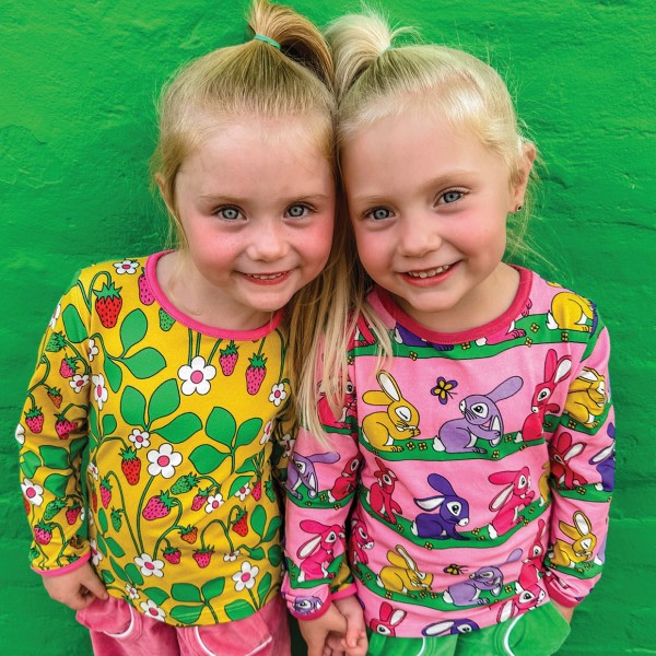 Langarmshirt mit Erdbeeren
