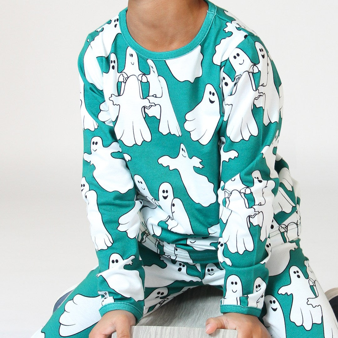 Langarmshirt mit Geistern
