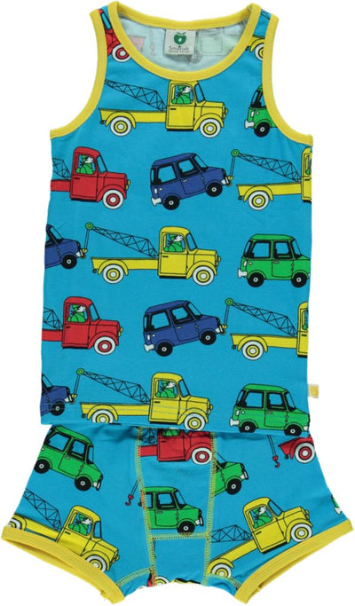Underwear Boy. Cars