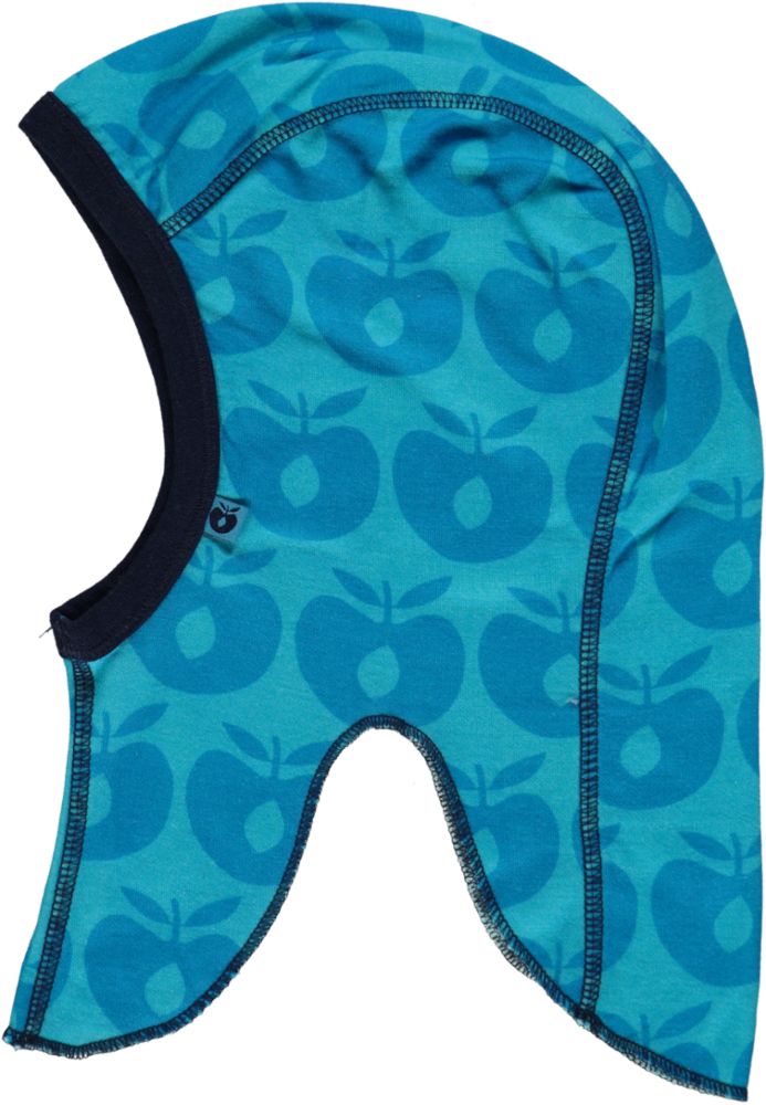 Mütze aus Wollmix mit Äpfeln