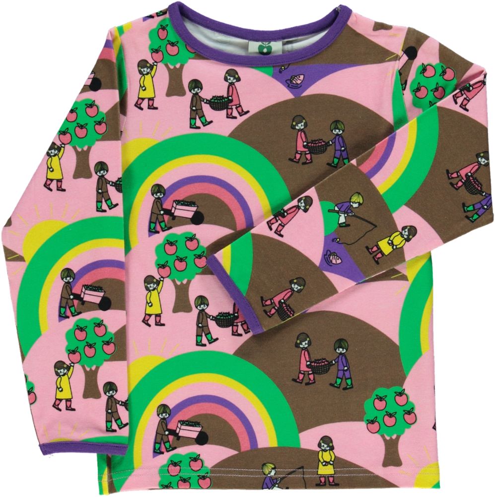 Langarmshirt mit Landschaft