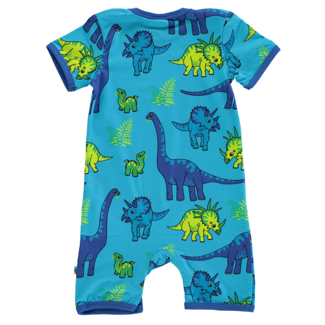 Kurzärmliger Strampler mit dinosaurier