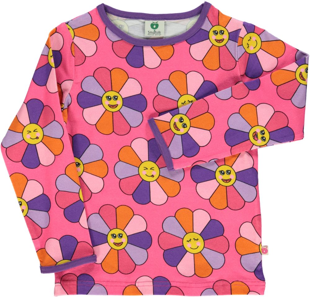 Langarmshirt mit Blumen