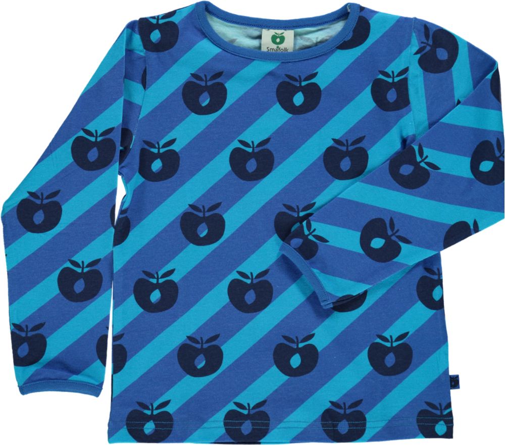Langarmshirt mit Äpfeln