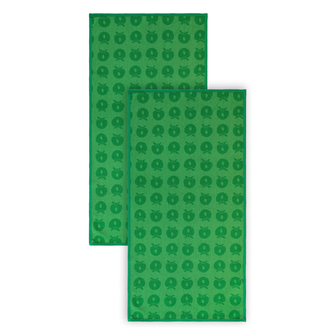 2er-Pack Handtuch 50x100 mit Äpfeln