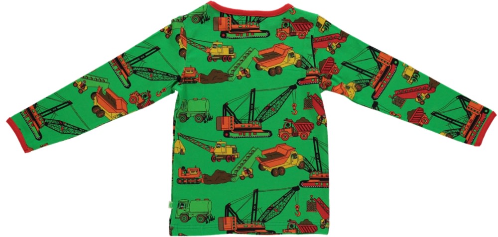 Langarmshirt mit Maschinen