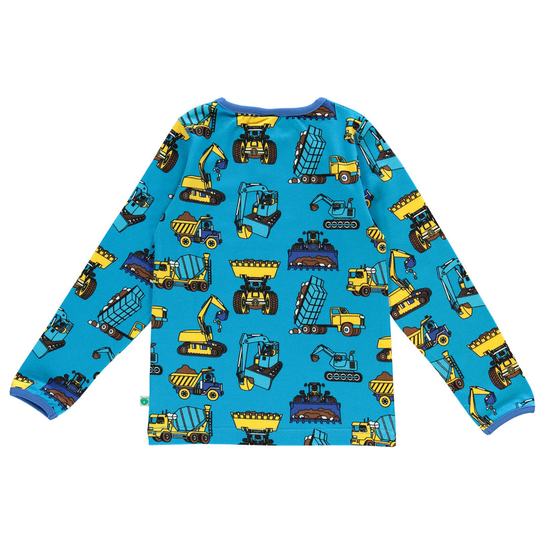 Langarmshirt mit Maschinen