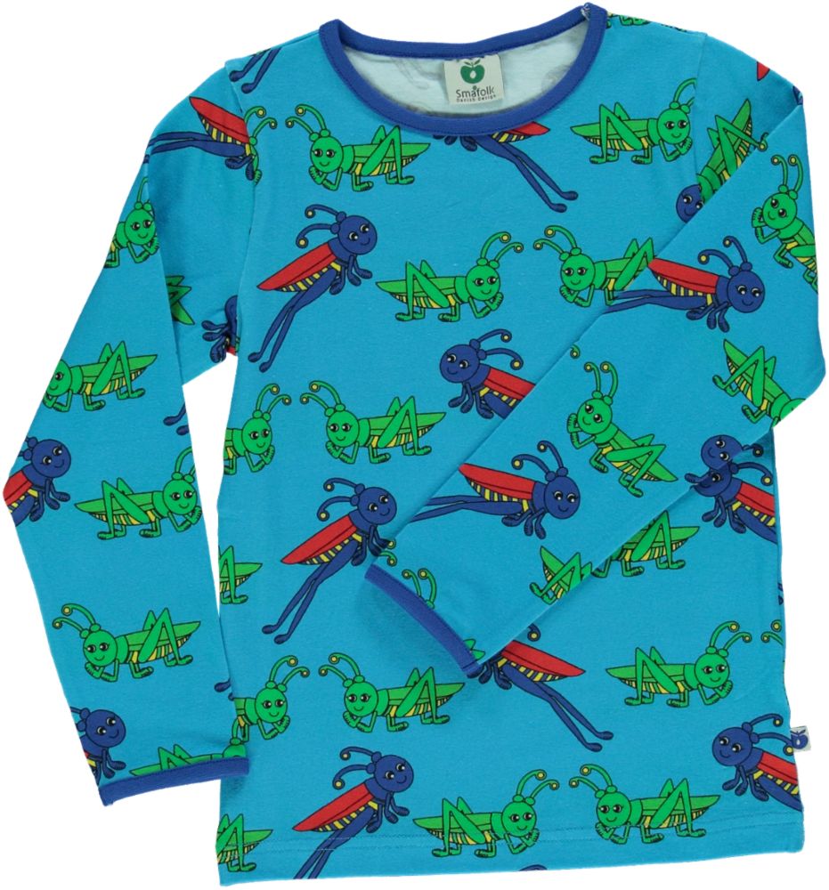 Langarmshirt mit Heuschrecken