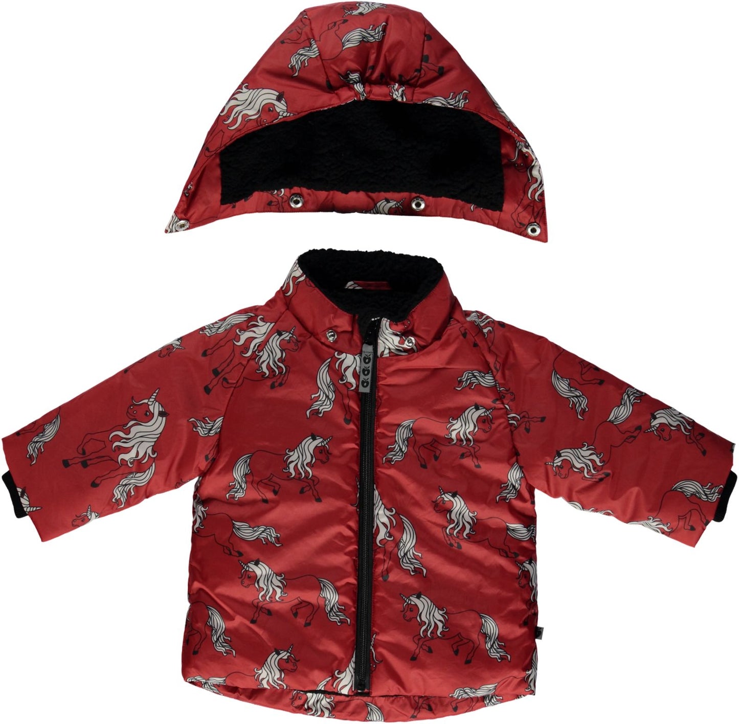 Baby-Winterjacke mit Einhorn