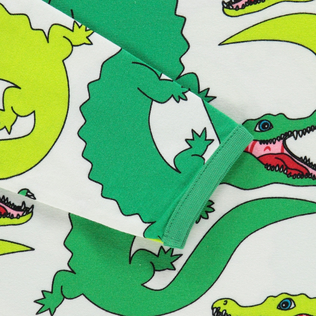 Langarmshirt mit Krokodile