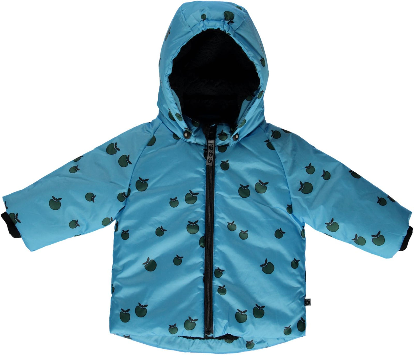 Baby-Winterjacke mit Äpfeln