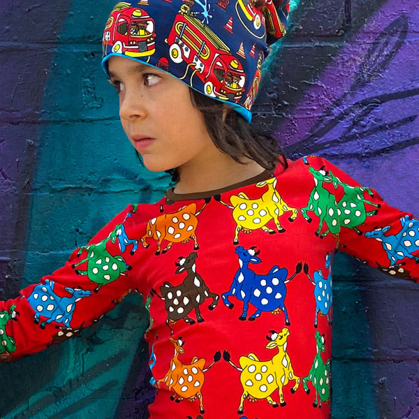 Langarmshirt mit Kühen