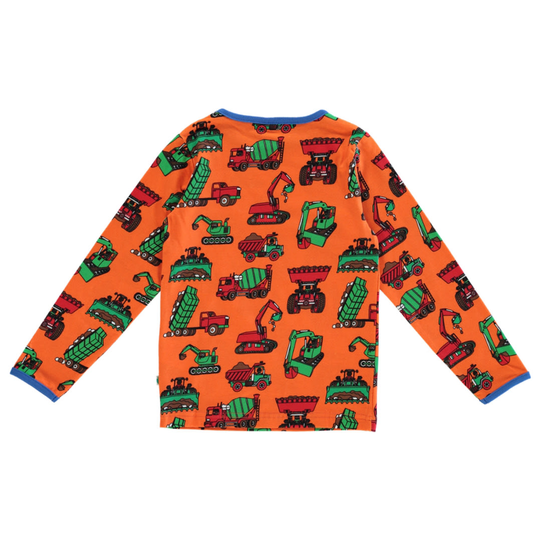 Langarmshirt mit Maschinen