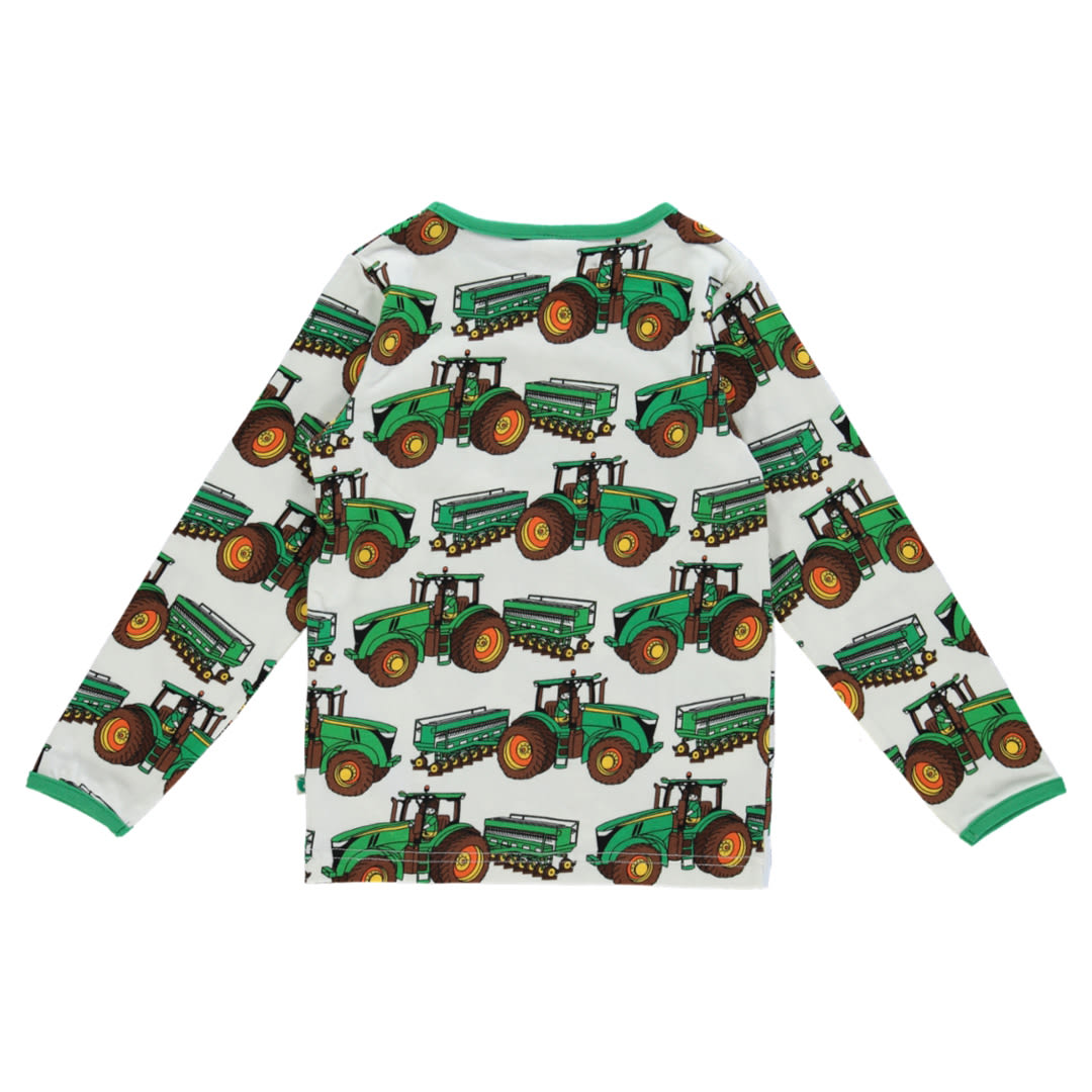 Langarmshirt mit Traktoren