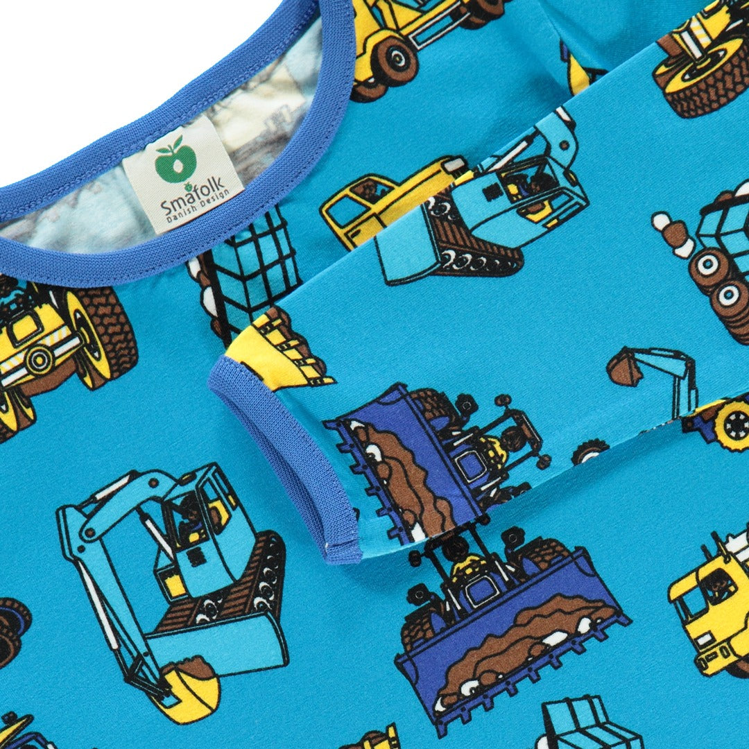 Langarmshirt mit Maschinen