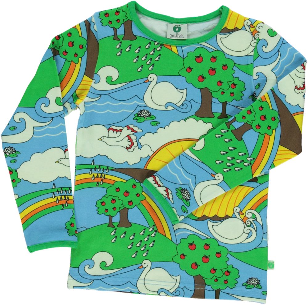 Langarmshirt mit Landschaft