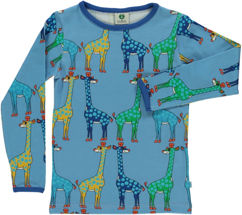Langarmshirt mit Giraffen