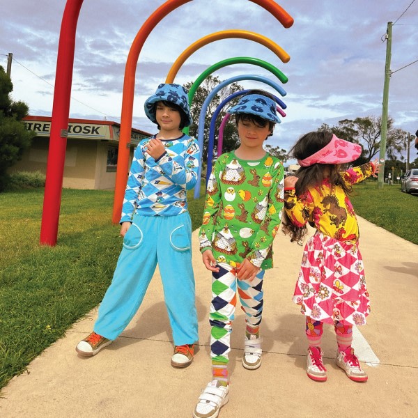 Leggings mit Harlekin