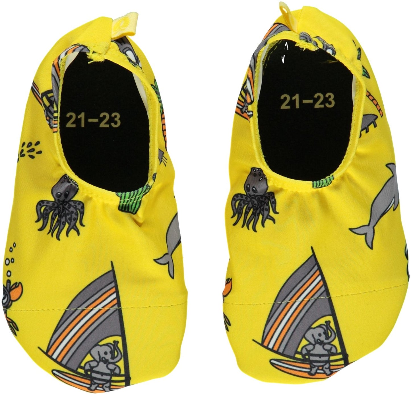 Badeschuhe für Kinder mit Meereslebewesen