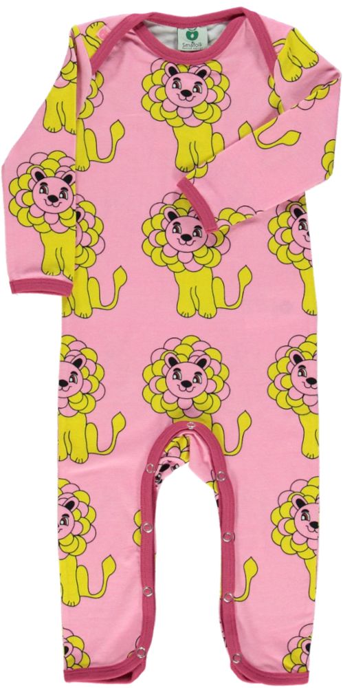 Langärmliger Strampler mit Löwen