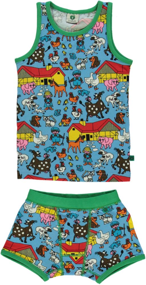 Underwear Boy. farm