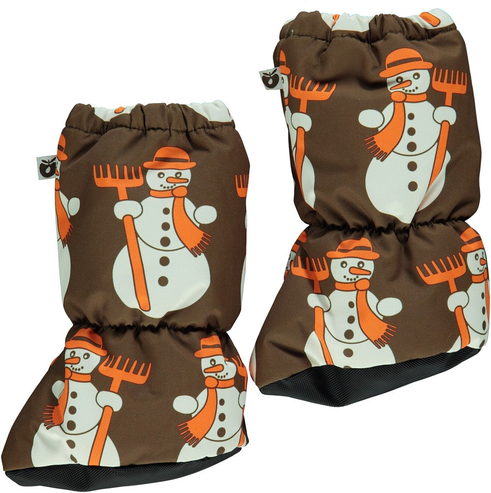 Babyschuhe mit Schneemännern