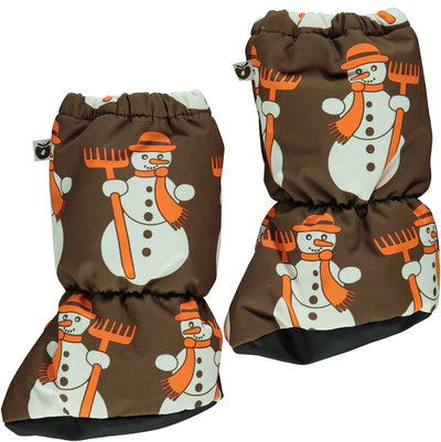 Babyschuhe mit Schneemännern