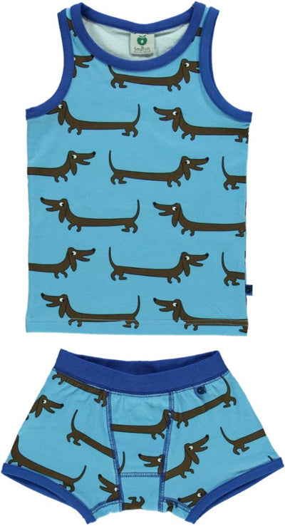 Underwear Boy. Dog