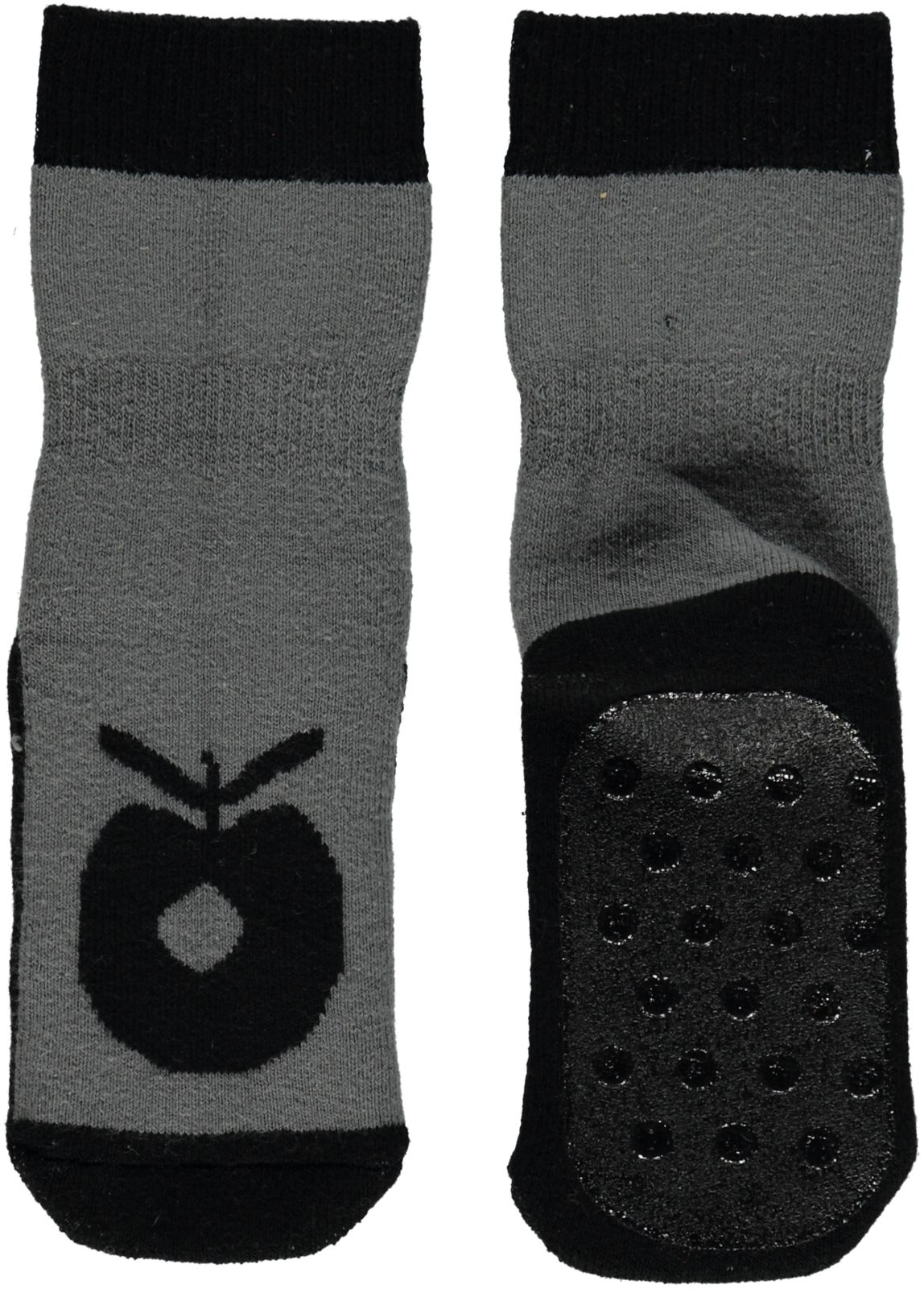 Anti-Rutsch Knöchel Socken mit grossen Apfel