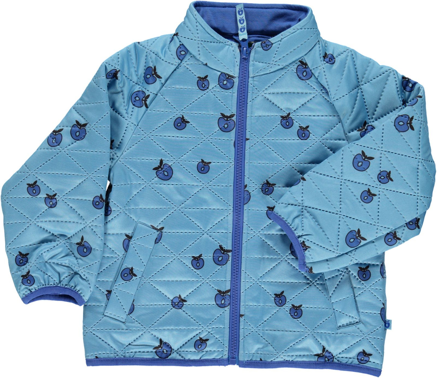 Thermojacke mit Äpfeln