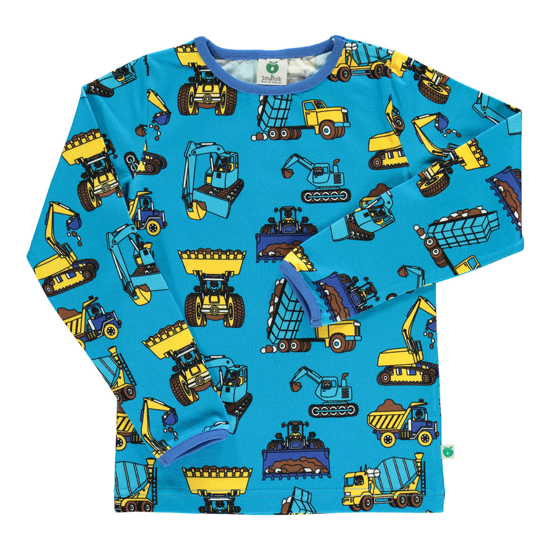 Langarmshirt mit Maschinen