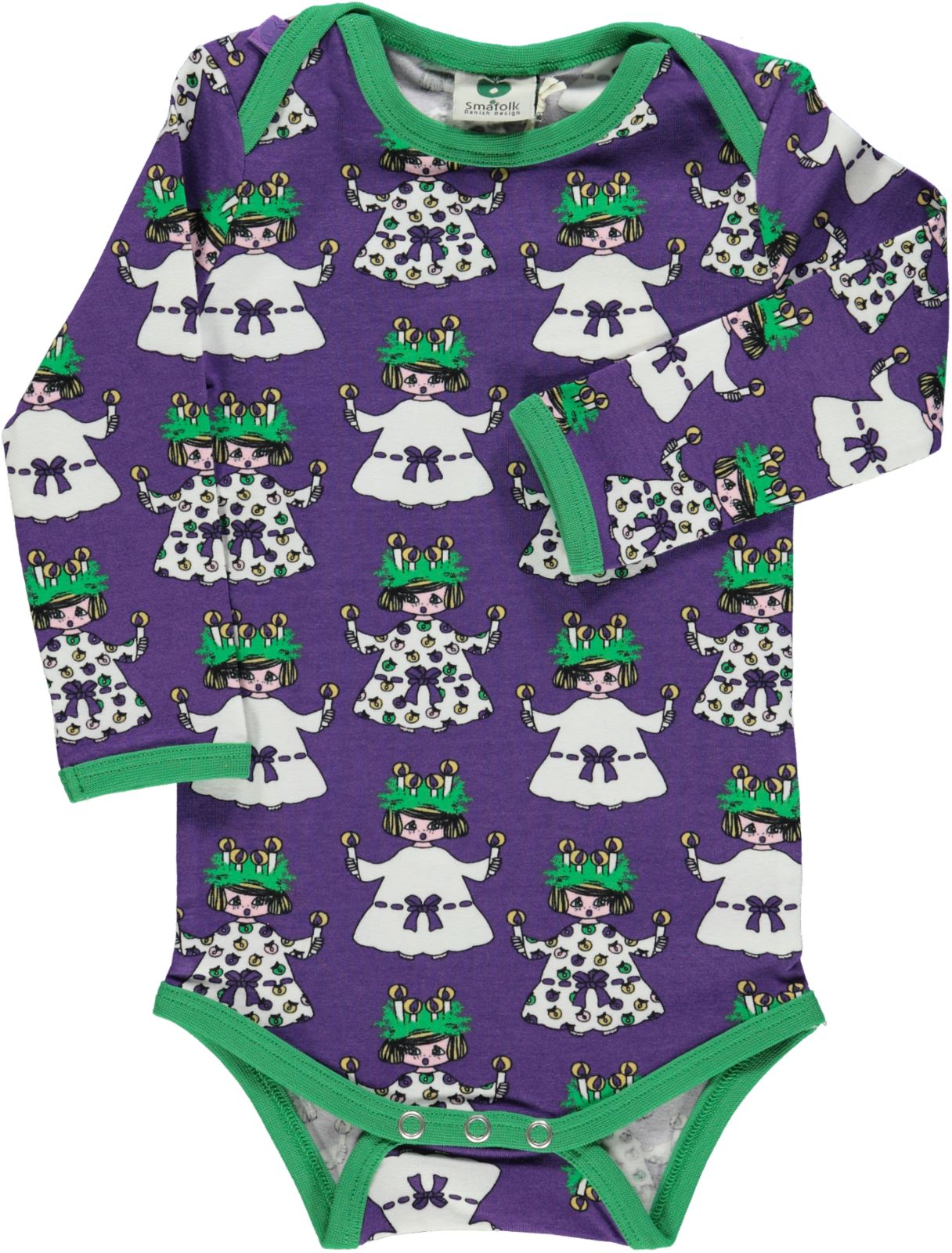 Langärmliger Baby Body mit Lucia-Braut