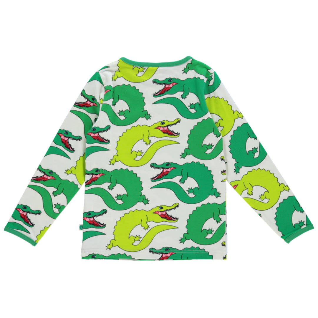 Langarmshirt mit Krokodile